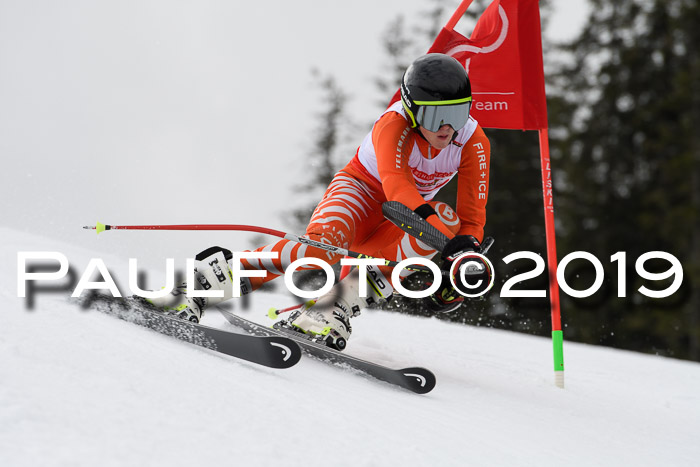 Dt. Schülercup Finale U16 Riesenslalom 08.03.2019