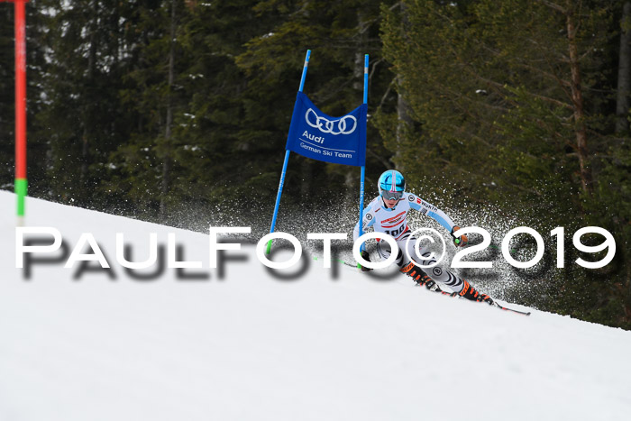 Dt. Schülercup Finale U16 Riesenslalom 08.03.2019