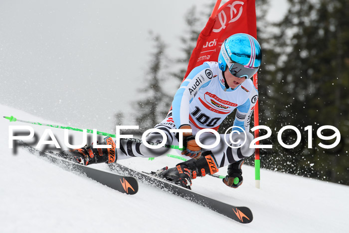 Dt. Schülercup Finale U16 Riesenslalom 08.03.2019