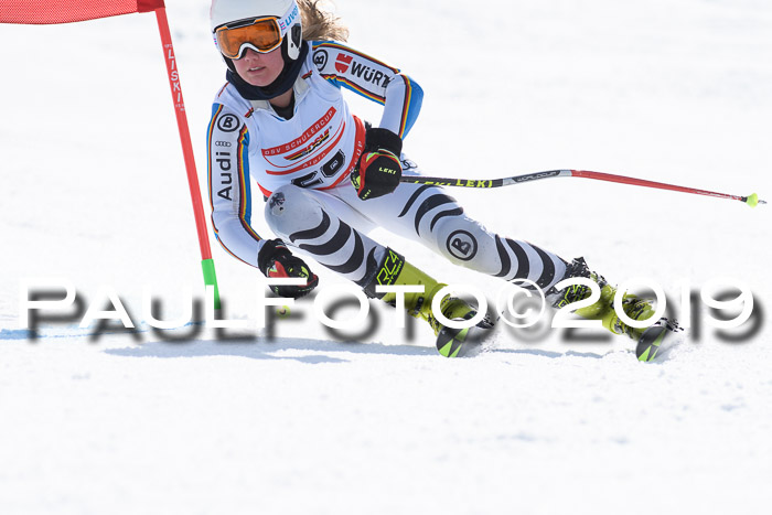 Dt. Schülercup Finale U16 Riesenslalom 08.03.2019