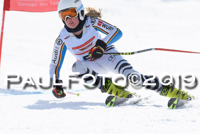 Dt. Schülercup Finale U16 Riesenslalom 08.03.2019
