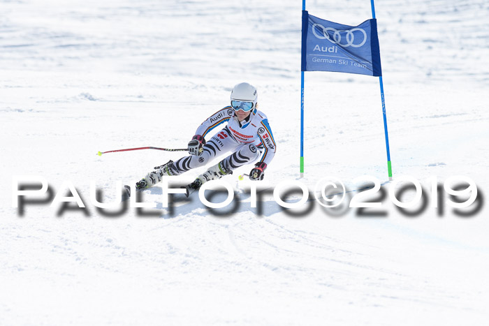Dt. Schülercup Finale U16 Riesenslalom 08.03.2019