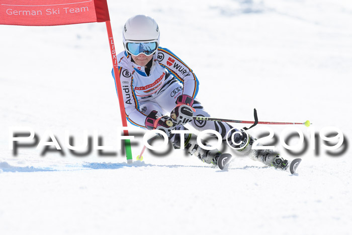 Dt. Schülercup Finale U16 Riesenslalom 08.03.2019