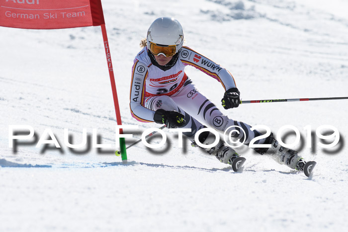 Dt. Schülercup Finale U16 Riesenslalom 08.03.2019