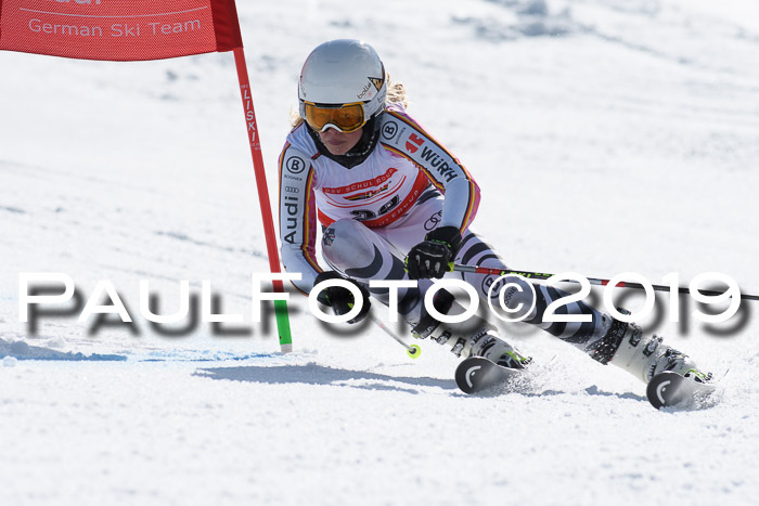 Dt. Schülercup Finale U16 Riesenslalom 08.03.2019