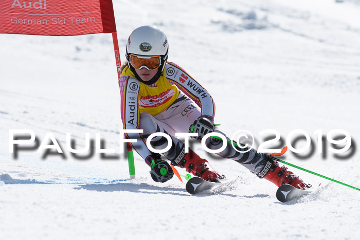 Dt. Schülercup Finale U16 Riesenslalom 08.03.2019