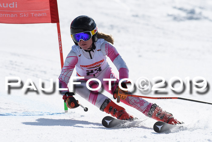 Dt. Schülercup Finale U16 Riesenslalom 08.03.2019