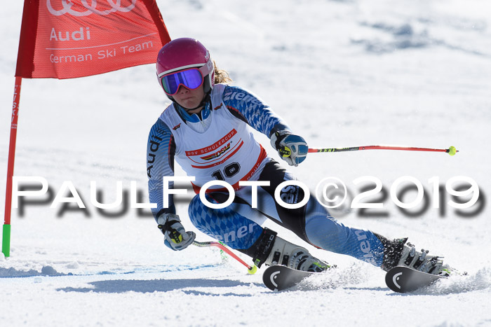 Dt. Schülercup Finale U16 Riesenslalom 08.03.2019