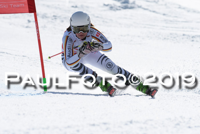 Dt. Schülercup Finale U16 Riesenslalom 08.03.2019