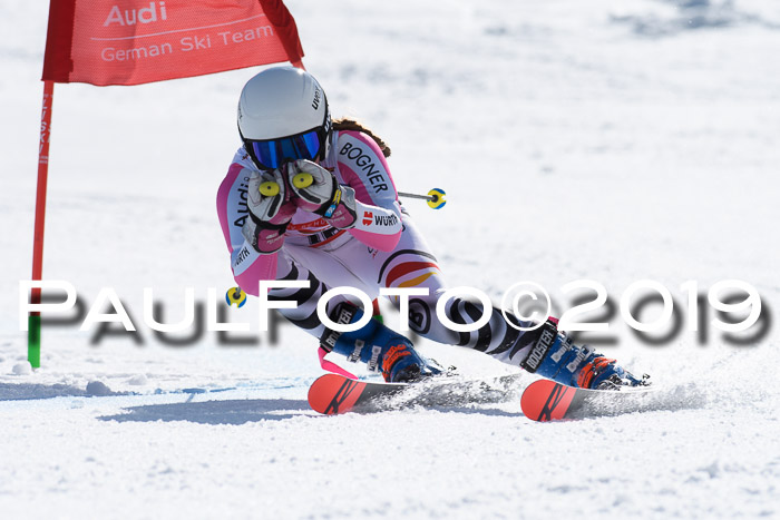 Dt. Schülercup Finale U16 Riesenslalom 08.03.2019