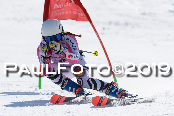 Dt. Schülercup Finale U16 Riesenslalom 08.03.2019