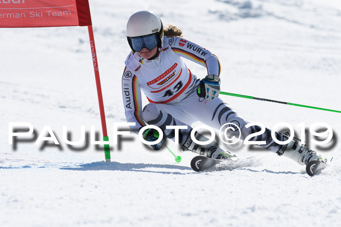 Dt. Schülercup Finale U16 Riesenslalom 08.03.2019