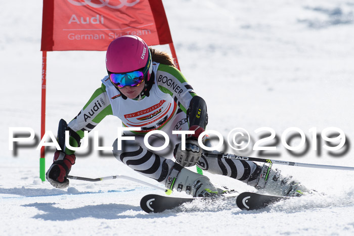 Dt. Schülercup Finale U16 Riesenslalom 08.03.2019