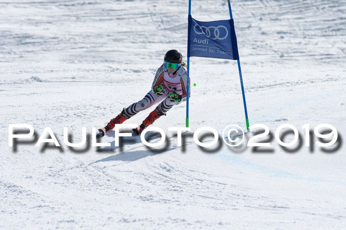 Dt. Schülercup Finale U16 Riesenslalom 08.03.2019