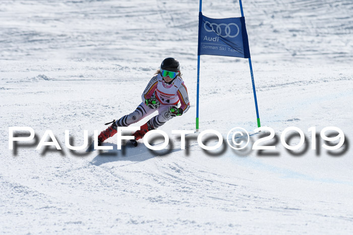 Dt. Schülercup Finale U16 Riesenslalom 08.03.2019
