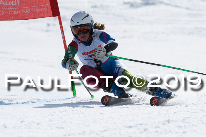Dt. Schülercup Finale U16 Riesenslalom 08.03.2019