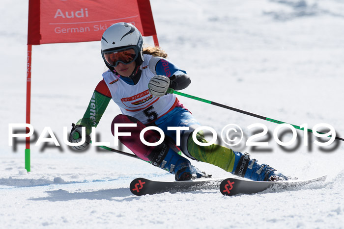 Dt. Schülercup Finale U16 Riesenslalom 08.03.2019