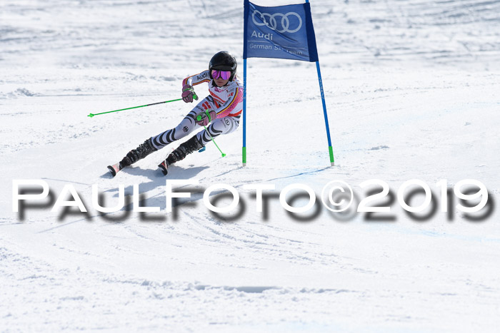 Dt. Schülercup Finale U16 Riesenslalom 08.03.2019
