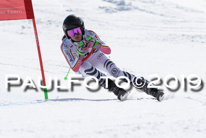 Dt. Schülercup Finale U16 Riesenslalom 08.03.2019