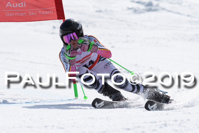 Dt. Schülercup Finale U16 Riesenslalom 08.03.2019