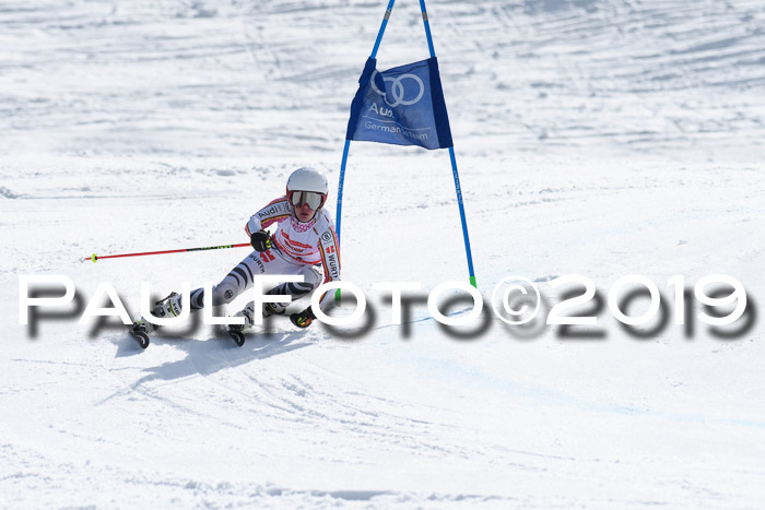 Dt. Schülercup Finale U16 Riesenslalom 08.03.2019