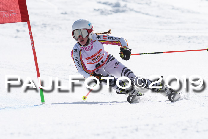 Dt. Schülercup Finale U16 Riesenslalom 08.03.2019