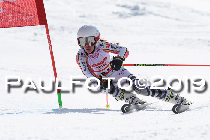 Dt. Schülercup Finale U16 Riesenslalom 08.03.2019