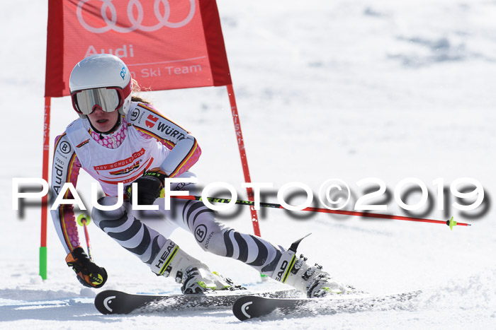 Dt. Schülercup Finale U16 Riesenslalom 08.03.2019