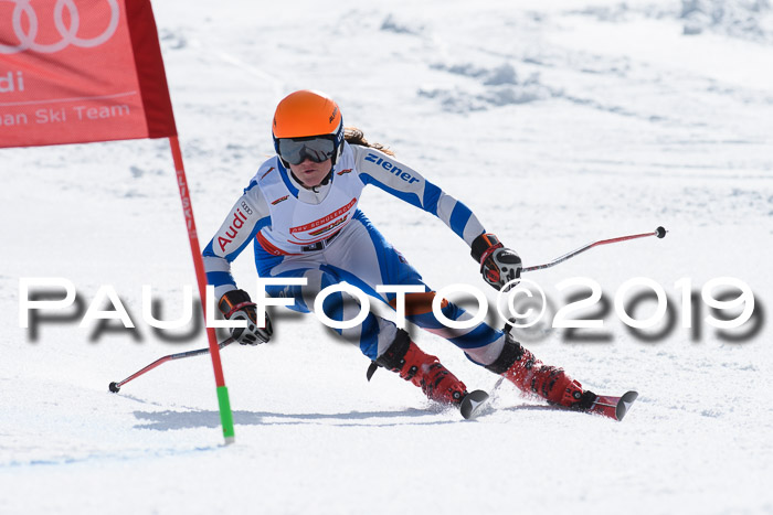 Dt. Schülercup Finale U16 Riesenslalom 08.03.2019