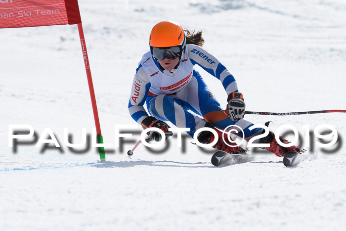 Dt. Schülercup Finale U16 Riesenslalom 08.03.2019