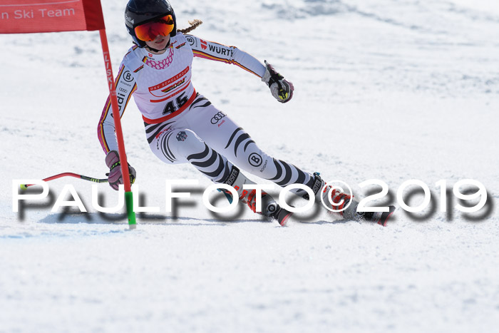 Dt. Schülercup Finale U16 Riesenslalom 08.03.2019