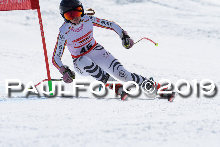 Dt. Schülercup Finale U16 Riesenslalom 08.03.2019
