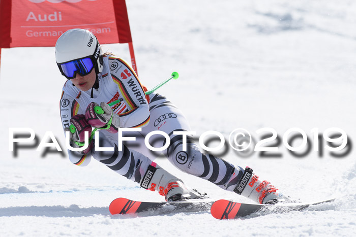 Dt. Schülercup Finale U16 Riesenslalom 08.03.2019