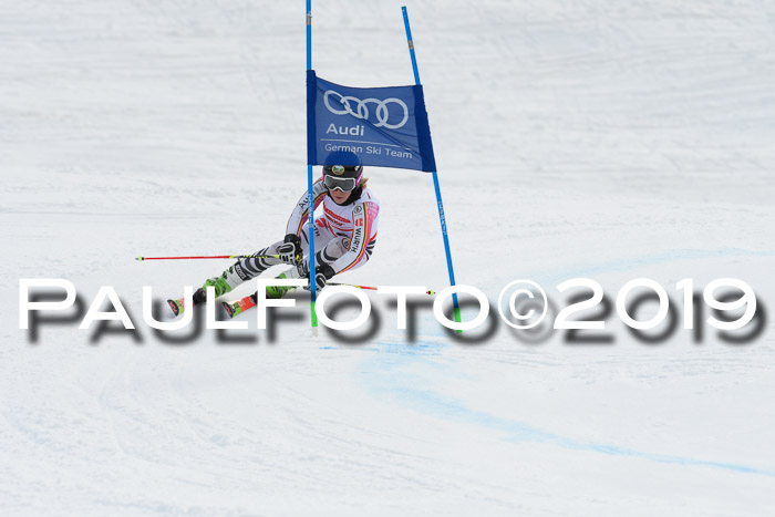 Dt. Schülercup Finale U16 Riesenslalom 08.03.2019