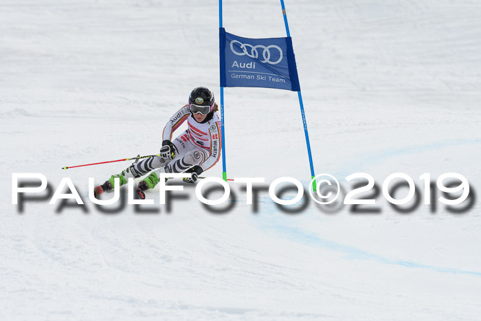 Dt. Schülercup Finale U16 Riesenslalom 08.03.2019