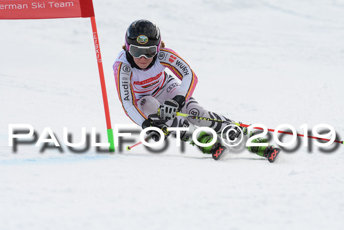 Dt. Schülercup Finale U16 Riesenslalom 08.03.2019