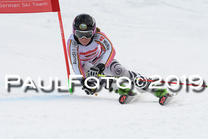 Dt. Schülercup Finale U16 Riesenslalom 08.03.2019