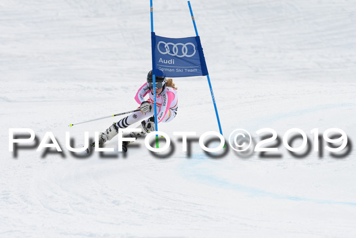 Dt. Schülercup Finale U16 Riesenslalom 08.03.2019