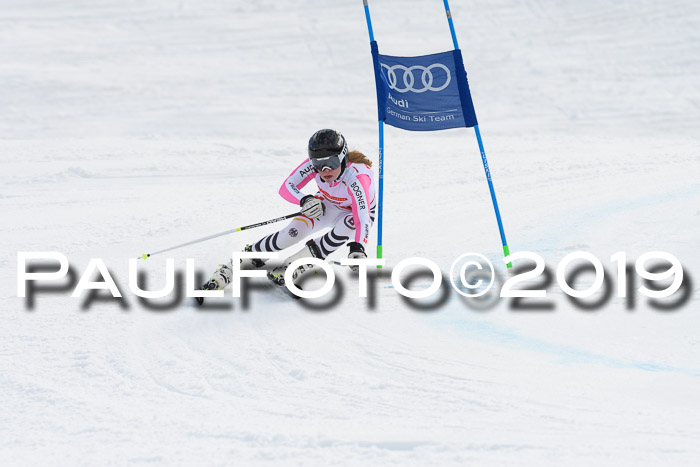 Dt. Schülercup Finale U16 Riesenslalom 08.03.2019