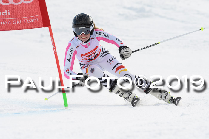 Dt. Schülercup Finale U16 Riesenslalom 08.03.2019