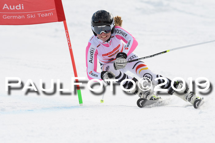 Dt. Schülercup Finale U16 Riesenslalom 08.03.2019