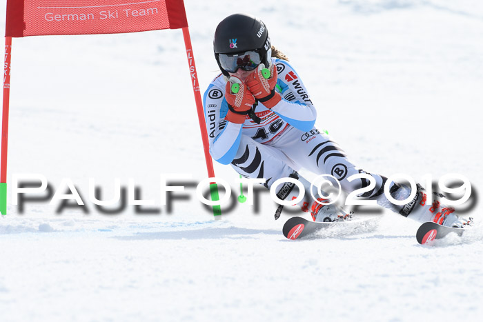 Dt. Schülercup Finale U16 Riesenslalom 08.03.2019