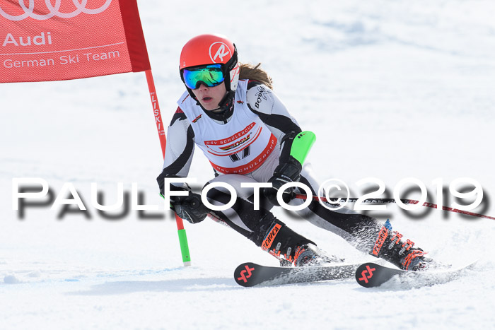 Dt. Schülercup Finale U16 Riesenslalom 08.03.2019