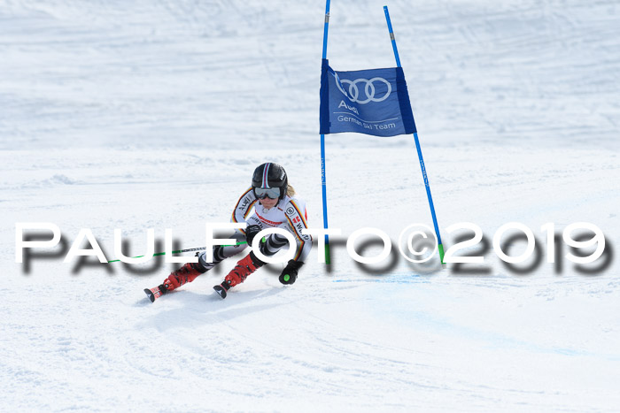 Dt. Schülercup Finale U16 Riesenslalom 08.03.2019