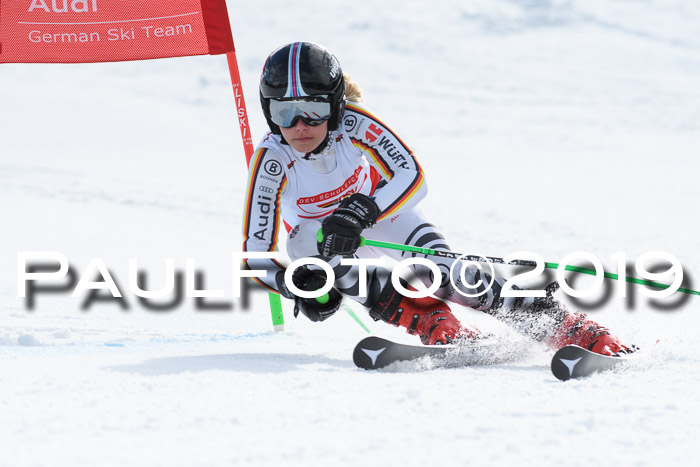 Dt. Schülercup Finale U16 Riesenslalom 08.03.2019