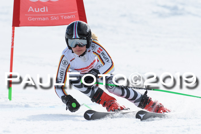 Dt. Schülercup Finale U16 Riesenslalom 08.03.2019