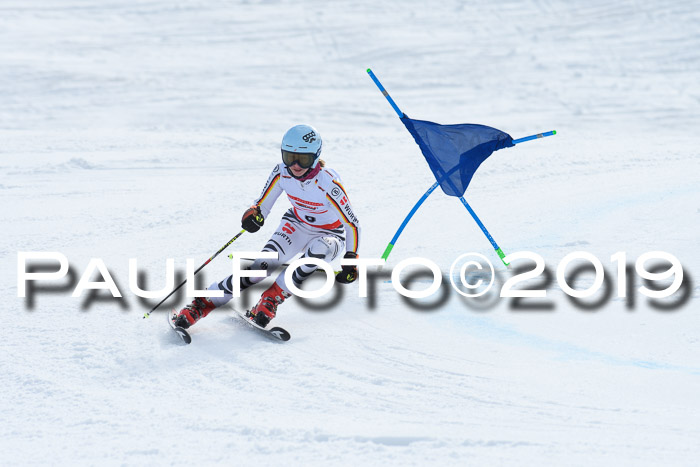 Dt. Schülercup Finale U16 Riesenslalom 08.03.2019