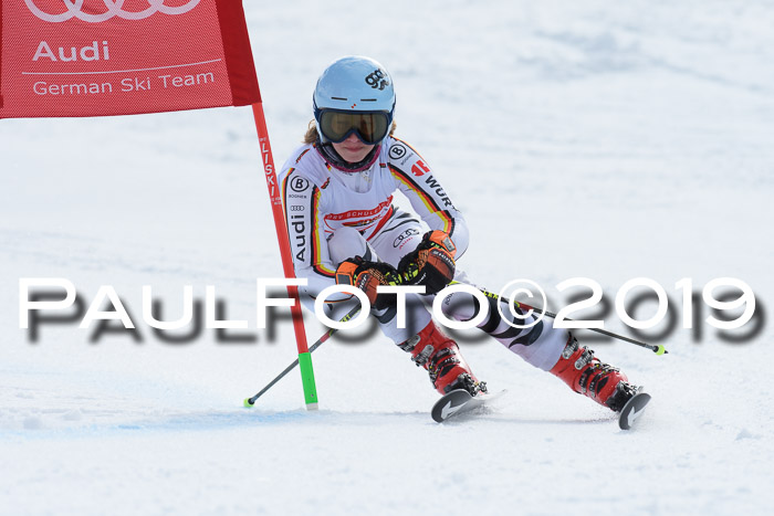 Dt. Schülercup Finale U16 Riesenslalom 08.03.2019