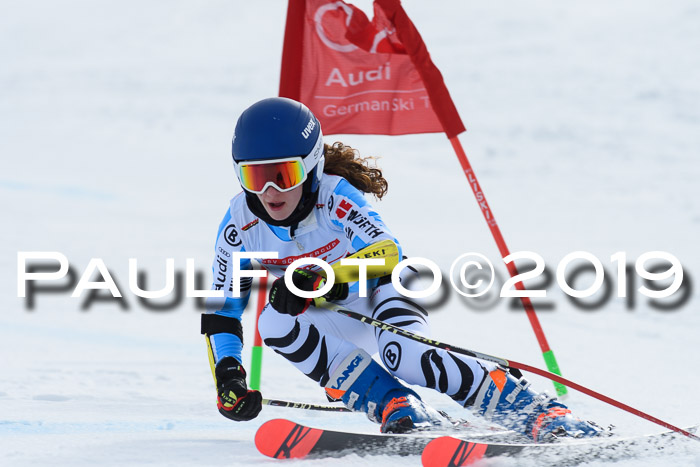 Dt. Schülercup Finale U16 Riesenslalom 08.03.2019
