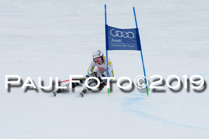 Dt. Schülercup Finale U16 Riesenslalom 08.03.2019